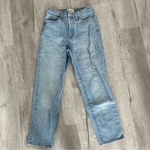 Universal Thread Light Blue Denim Jeans vintage straight size 00 cropped